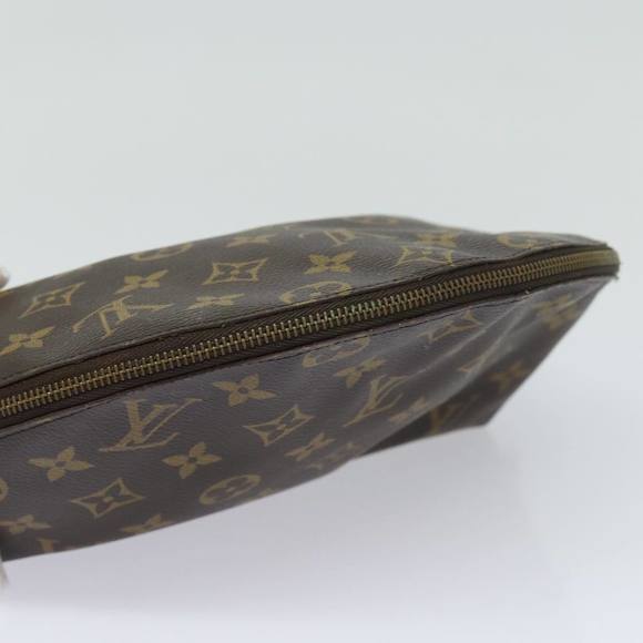 LOUIS VUITTON Monogram Trousse Demi Ronde Cosmetic Pouch M47520 LV Auth 81231 - Picture 5 of 16